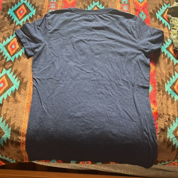 Free state aero blue tee size Medium w/ fiery butterfly - Picture 2 of 2